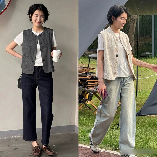 Phụ nữ 40+ mùa hè mặc sao để trẻ trung “không tuổi”? Thử mặc thế này, đẹp xuất sắc! - Ảnh 8. Phụ nữ 40+ mùa hè mặc sao để trẻ trung “không tuổi”? Thử mặc thế này, đẹp xuất sắc! - Ảnh 8.