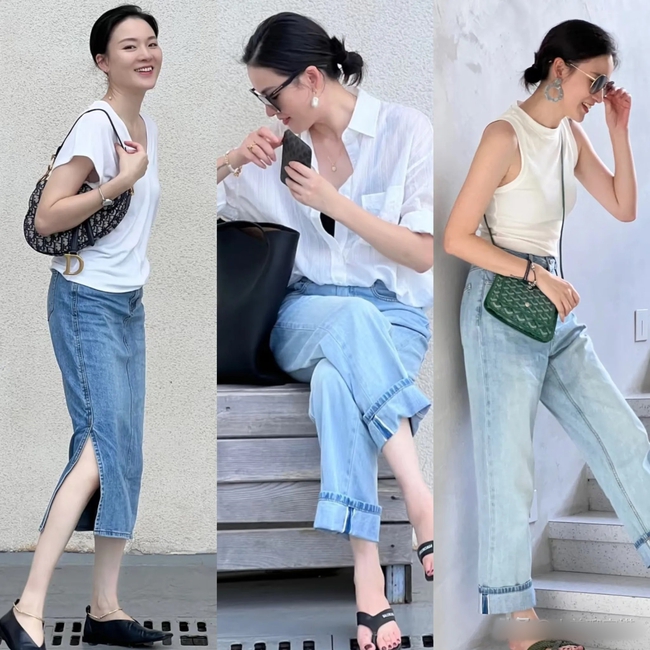 Phụ nữ 40+ mùa hè mặc sao để trẻ trung “không tuổi”? Thử mặc thế này, đẹp xuất sắc! - Ảnh 3. Phụ nữ 40+ mùa hè mặc sao để trẻ trung “không tuổi”? Thử mặc thế này, đẹp xuất sắc! - Ảnh 3.