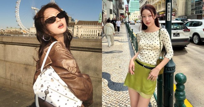 Xu hướng thời trang hè 2025 từ các fashionista Hàn Quốc: &quot;Làn sóng chấm bi retro&quot; quay trở lại! Ghi nhanh 5 gợi ý phối đồ cực xinh - Ảnh 2.
