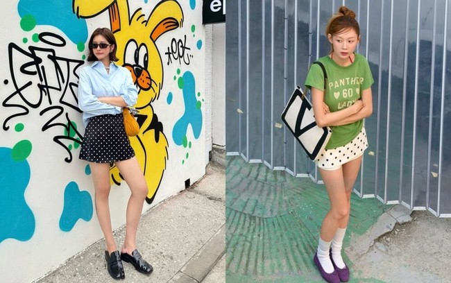 Xu hướng thời trang hè 2025 từ các fashionista Hàn Quốc: &quot;Làn sóng chấm bi retro&quot; quay trở lại! Ghi nhanh 5 gợi ý phối đồ cực xinh - Ảnh 9.