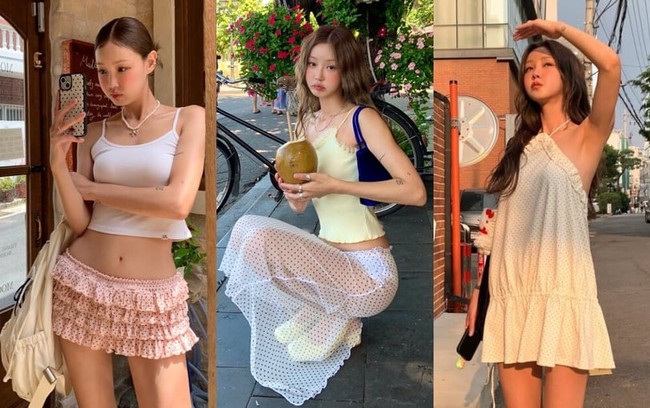 Xu hướng thời trang hè 2025 từ các fashionista Hàn Quốc: &quot;Làn sóng chấm bi retro&quot; quay trở lại! Ghi nhanh 5 gợi ý phối đồ cực xinh - Ảnh 4.