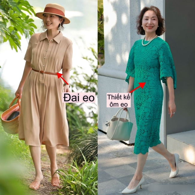 Từ thanh lịch đến lỗi mốt chỉ cách nhau một chiếc váy: Phụ nữ trung niên nên mặc gì để luôn đẹp? - Ảnh 12. Từ thanh lịch đến lỗi mốt chỉ cách nhau một chiếc váy: Phụ nữ trung niên nên mặc gì để luôn đẹp? - Ảnh 12.