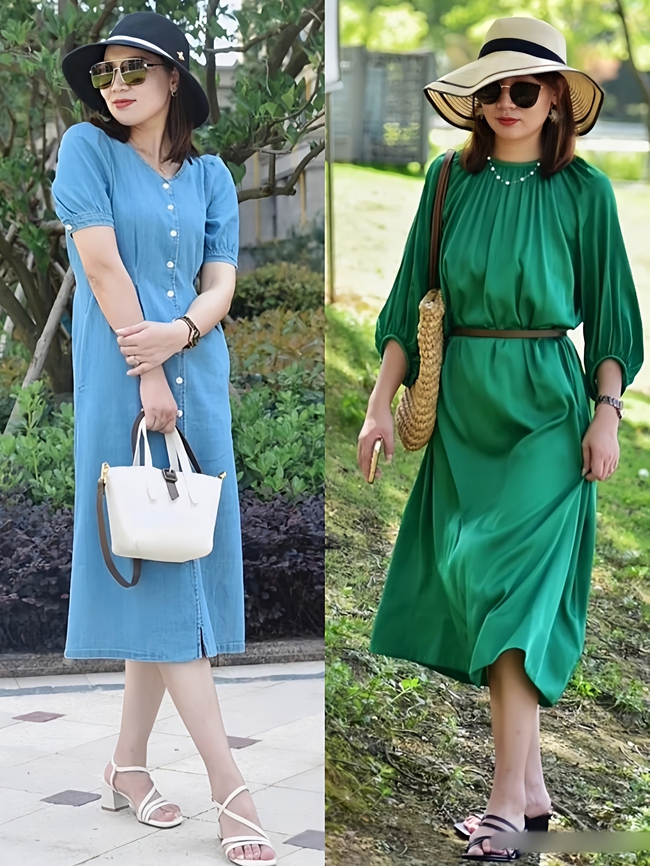 Từ thanh lịch đến lỗi mốt chỉ cách nhau một chiếc váy: Phụ nữ trung niên nên mặc gì để luôn đẹp? - Ảnh 6. Từ thanh lịch đến lỗi mốt chỉ cách nhau một chiếc váy: Phụ nữ trung niên nên mặc gì để luôn đẹp? - Ảnh 6.