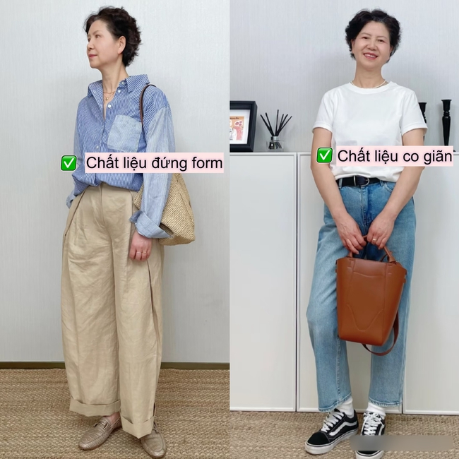 Phụ nữ trung niên có vòng 2 “kém thon” nên thử ngay mẹo sơ vin này: Vừa thời trang lại vừa tôn dáng, không đẹp cũng khó! - Ảnh 12. Phụ nữ trung niên có vòng 2 “kém thon” nên thử ngay mẹo sơ vin này: Vừa thời trang lại vừa tôn dáng, không đẹp cũng khó! - Ảnh 12.