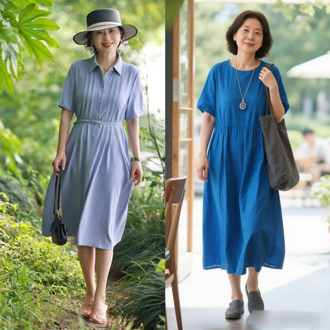 Từ thanh lịch đến lỗi mốt chỉ cách nhau một chiếc váy: Phụ nữ trung niên nên mặc gì để luôn đẹp? - Ảnh 2. Từ thanh lịch đến lỗi mốt chỉ cách nhau một chiếc váy: Phụ nữ trung niên nên mặc gì để luôn đẹp? - Ảnh 2.