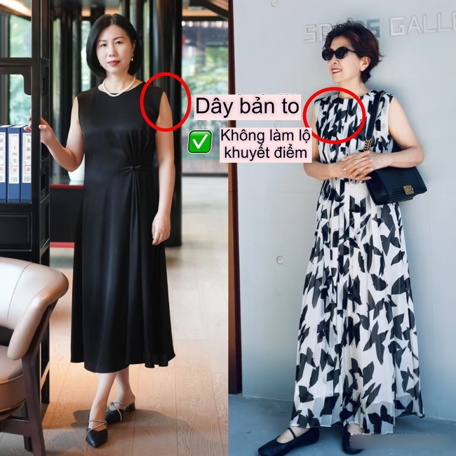 Từ thanh lịch đến lỗi mốt chỉ cách nhau một chiếc váy: Phụ nữ trung niên nên mặc gì để luôn đẹp? - Ảnh 5. Từ thanh lịch đến lỗi mốt chỉ cách nhau một chiếc váy: Phụ nữ trung niên nên mặc gì để luôn đẹp? - Ảnh 5.