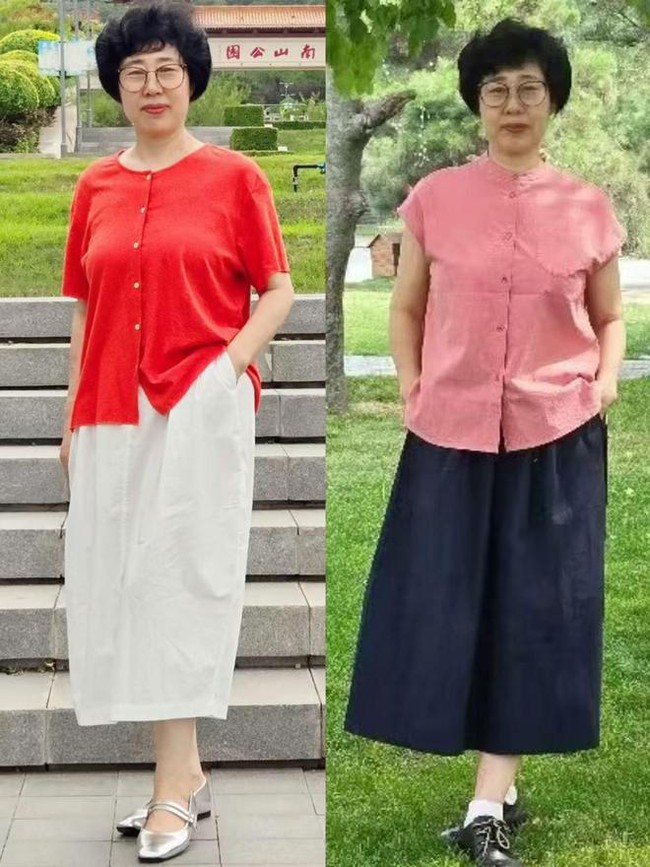 50 tuổi mặc gì để không bị chê sến súa? Đổi ngay sang những kiểu đồ này, vừa che khuyết điểm vừa sang chảnh - Ảnh 7. 50 tuổi mặc gì để không bị chê sến súa? Đổi ngay sang những kiểu đồ này, vừa che khuyết điểm vừa sang chảnh - Ảnh 7.