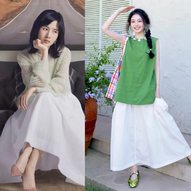 Nếu muốn theo đuổi phong cách Old Money, nhất định bạn nên sắm một chiếc váy trắng – món đồ vừa trẻ trung vừa sang trọng, mặc lên đẹp nhẹ bẫng - Ảnh 9. Nếu muốn theo đuổi phong cách Old Money, nhất định bạn nên sắm một chiếc váy trắng – món đồ vừa trẻ trung vừa sang trọng, mặc lên đẹp nhẹ bẫng - Ảnh 9.