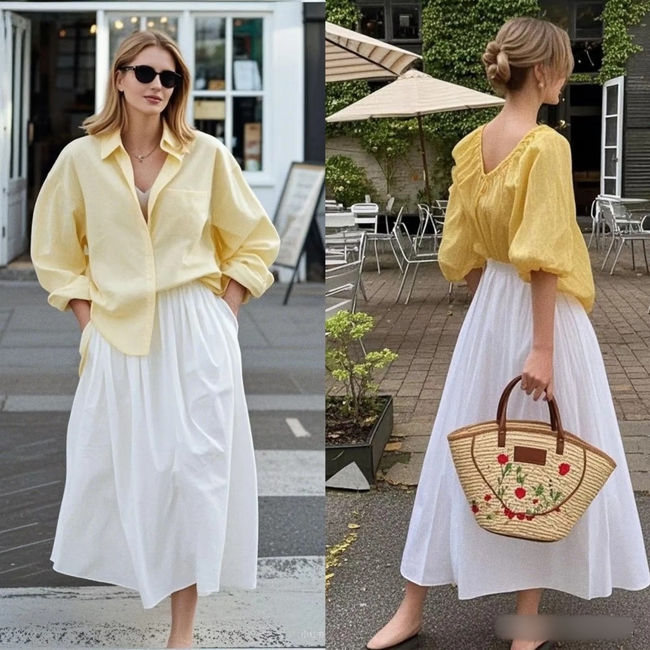 Nếu muốn theo đuổi phong cách Old Money, nhất định bạn nên sắm một chiếc váy trắng – món đồ vừa trẻ trung vừa sang trọng, mặc lên đẹp nhẹ bẫng - Ảnh 7. Nếu muốn theo đuổi phong cách Old Money, nhất định bạn nên sắm một chiếc váy trắng – món đồ vừa trẻ trung vừa sang trọng, mặc lên đẹp nhẹ bẫng - Ảnh 7.