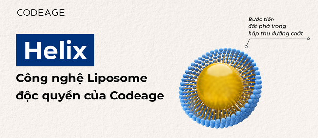 Helix – Công nghệ Liposome đột phá trong hấp thu dưỡng chất của Codeage - Ảnh 1. Helix – Công nghệ Liposome đột phá trong hấp thu dưỡng chất của Codeage - Ảnh 1.