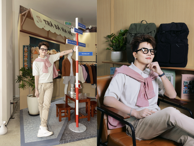 Jeans v&agrave; len &ldquo;c&ocirc;ng ph&aacute;&rdquo; tủ đồ hội s&agrave;nh mặc, cặp anh em Duy Kh&aacute;nh - B&ugrave;i C&ocirc;ng Nam cũng kh&ocirc;ng phải ngoại lệ - Ảnh 2.