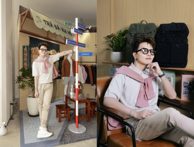 Duy Khánh nổi bật với vẻ trẻ trung nhờ phong cách phối đồ tối giản từ UNIQLO - Ảnh 7. Duy Khánh nổi bật với vẻ trẻ trung nhờ phong cách phối đồ tối giản từ UNIQLO - Ảnh 7.