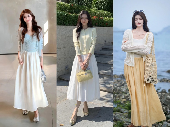 Năm nay &quot;áo len mỏng&quot; quá hot, được ví như bảo bối trẻ hóa ngày đầu hè – dễ dàng tạo nên vẻ đẹp dịu dàng, thanh lịch - Ảnh 8.