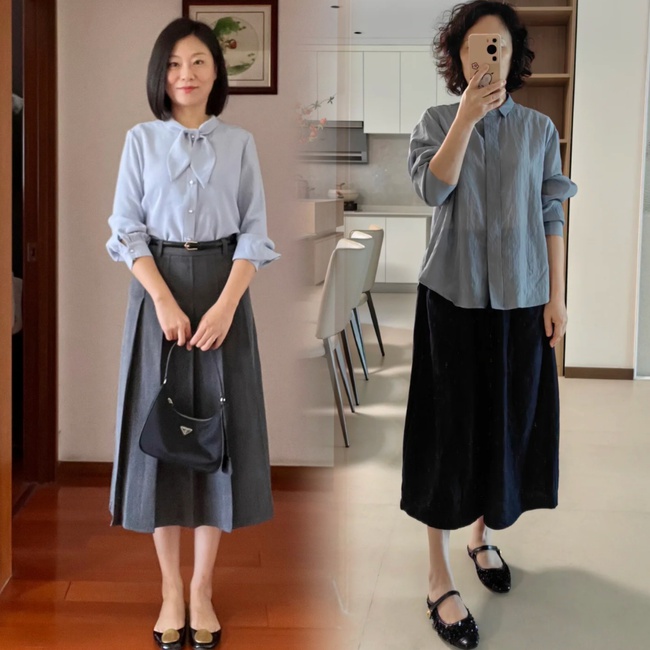 Phụ nữ tuổi 50 mặc thế này mới toát lên khí chất! Bí kíp phối đồ đơn giản ngày hè, nâng tầm phong thái mà không lo "sai lầm" - Ảnh 3. Phụ nữ tuổi 50 mặc thế này mới toát lên khí chất! Bí kíp phối đồ đơn giản ngày hè, nâng tầm phong thái mà không lo "sai lầm" - Ảnh 3.