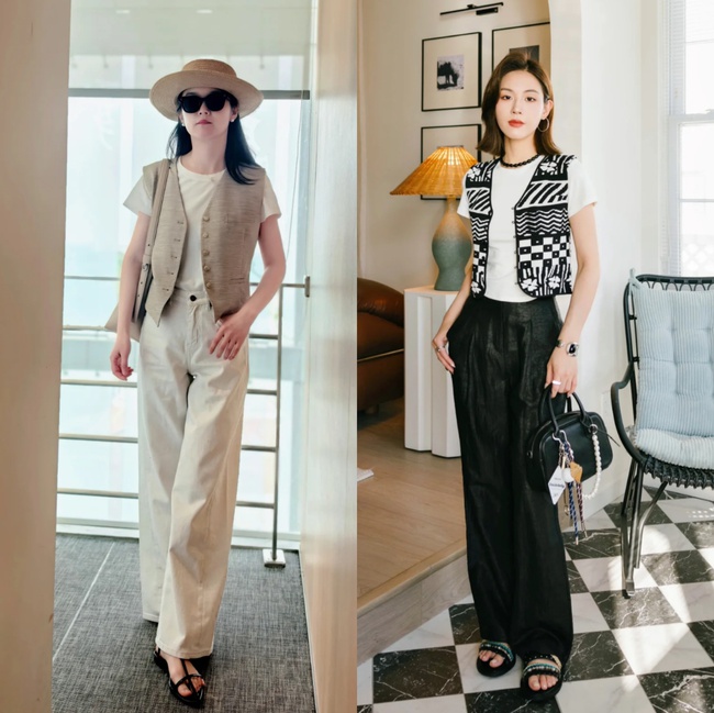 Năm nay "áo thun trắng basic" quá hot – học ngay những bí quyết này để mở khóa công thức thời trang mùa hè - Ảnh 10. Năm nay "áo thun trắng basic" quá hot – học ngay những bí quyết này để mở khóa công thức thời trang mùa hè - Ảnh 10.