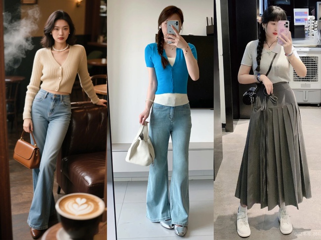 Năm nay &quot;áo len mỏng&quot; quá hot, được ví như bảo bối trẻ hóa ngày đầu hè – dễ dàng tạo nên vẻ đẹp dịu dàng, thanh lịch - Ảnh 4.