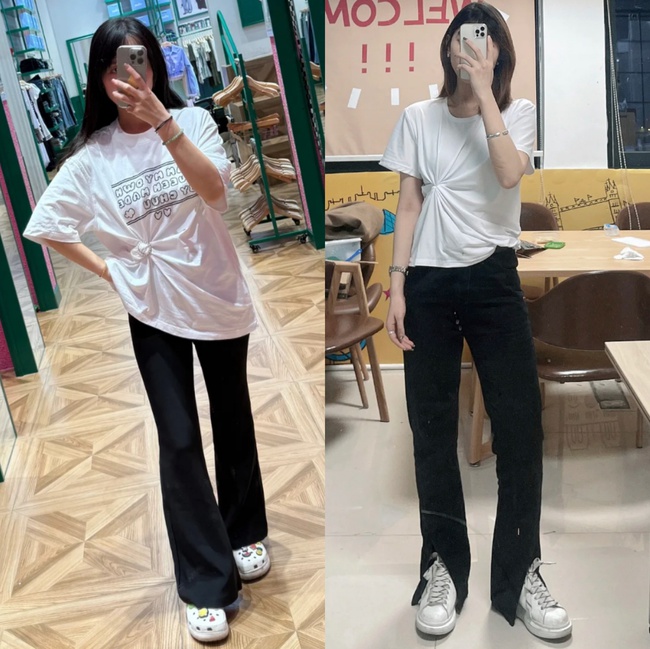 Năm nay "áo thun trắng basic" quá hot – học ngay những bí quyết này để mở khóa công thức thời trang mùa hè - Ảnh 5. Năm nay "áo thun trắng basic" quá hot – học ngay những bí quyết này để mở khóa công thức thời trang mùa hè - Ảnh 5.