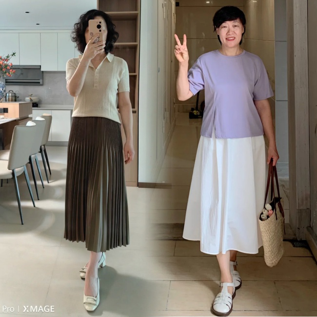 Phụ nữ tuổi 50 mặc thế này mới toát lên khí chất! Bí kíp phối đồ đơn giản ngày hè, nâng tầm phong thái mà không lo "sai lầm" - Ảnh 10. Phụ nữ tuổi 50 mặc thế này mới toát lên khí chất! Bí kíp phối đồ đơn giản ngày hè, nâng tầm phong thái mà không lo "sai lầm" - Ảnh 10.