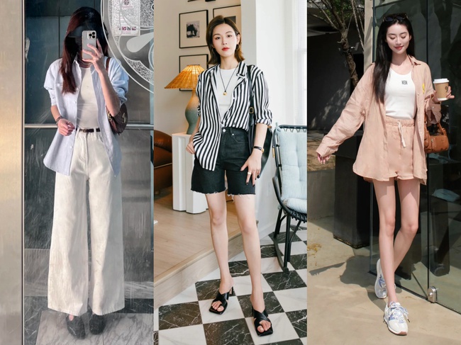 Năm nay "áo thun trắng basic" quá hot – học ngay những bí quyết này để mở khóa công thức thời trang mùa hè - Ảnh 11. Năm nay "áo thun trắng basic" quá hot – học ngay những bí quyết này để mở khóa công thức thời trang mùa hè - Ảnh 11.