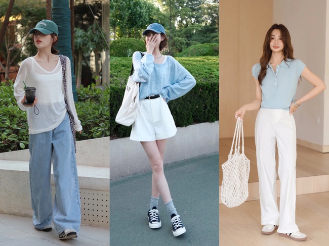 Năm nay &quot;áo len mỏng&quot; quá hot, được ví như bảo bối trẻ hóa ngày đầu hè – dễ dàng tạo nên vẻ đẹp dịu dàng, thanh lịch - Ảnh 5.
