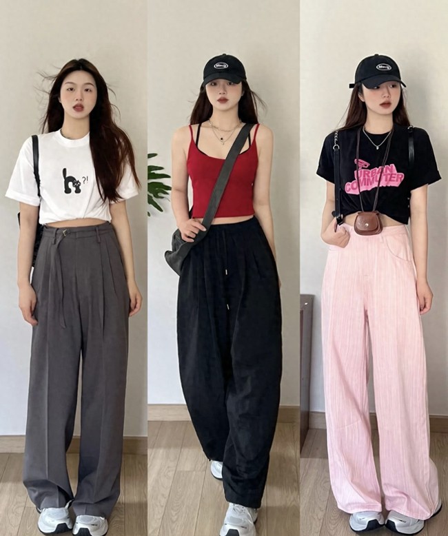Mùa hè năm nay công thức phối đồ "ngắn + dài" gây sốt! Vừa tôn dáng cao vừa gọn người, cứ thế áp dụng thôi - Ảnh 1. Mùa hè năm nay công thức phối đồ "ngắn + dài" gây sốt! Vừa tôn dáng cao vừa gọn người, cứ thế áp dụng thôi - Ảnh 1.