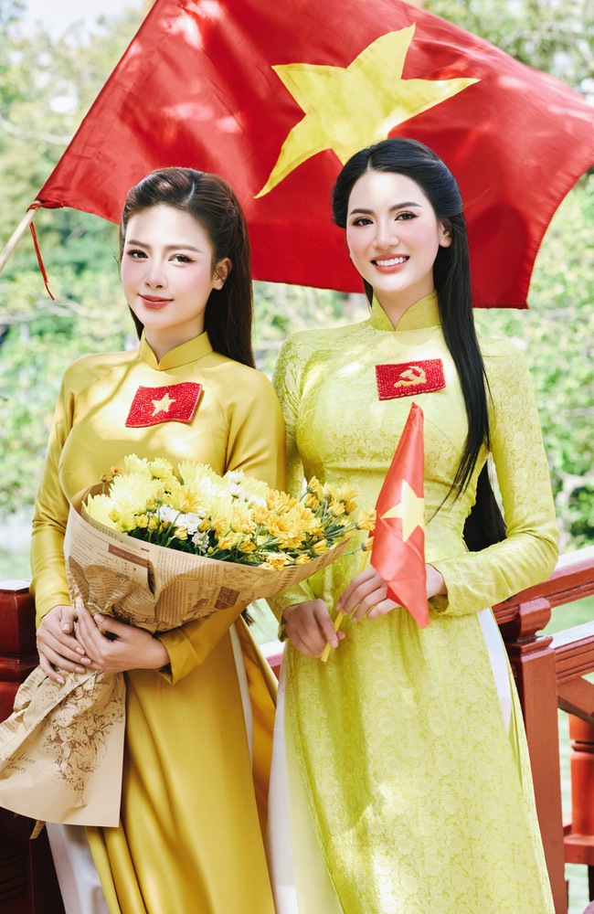 Thiếu tá Công an nhập vai ‘girl phố' Mai Ly lan tỏa lòng tự hào dân tộc qua tà áo dài truyền thống - Ảnh 12. Thiếu tá Công an nhập vai ‘girl phố' Mai Ly lan tỏa lòng tự hào dân tộc qua tà áo dài truyền thống - Ảnh 12.
