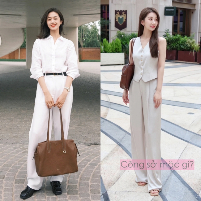 Phụ nữ 40+ nên có ít nhất một chiếc quần trắng: bí quyết mặc đẹp, thanh lịch mà không gò bó - Ảnh 5.