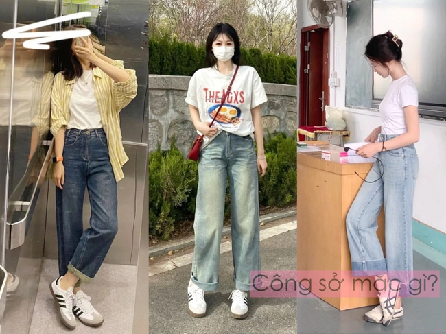 Tôi từng lo quần ống rộng khó mặc, nhưng giày thể thao đã thay đổi suy nghĩ ấy - Ảnh 2.