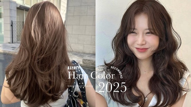 Mùa thu hợp nhất với tóc nâu xám: 8 lựa chọn không tẩy mà vẫn sang, che bạc khéo - Ảnh 1. Mùa thu hợp nhất với tóc nâu xám: 8 lựa chọn không tẩy mà vẫn sang, che bạc khéo - Ảnh 1.