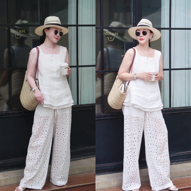 Blogger 54 tuổi “lên đồ” đỉnh cao: Trẻ ra cả 20 tuổi, khí chất thanh lịch khó ai bì kị - Ảnh 2.
