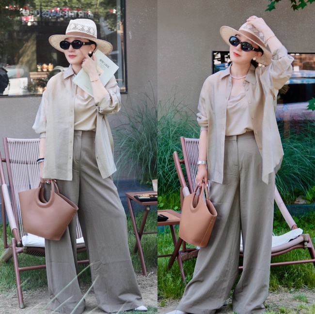 Blogger 54 tuổi “lên đồ” đỉnh cao: Trẻ ra cả 20 tuổi, khí chất thanh lịch khó ai bì kị - Ảnh 9.
