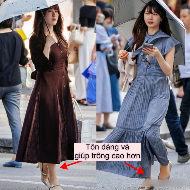 Đến Nhật mới hiểu: Cả phố đều mặc váy dài, quần dài nhưng vẫn thời thượng, không hề &quot;dìm dáng&quot;, thậm chí còn toát lên vẻ thanh lịch khó rời mắt  - Ảnh 10.