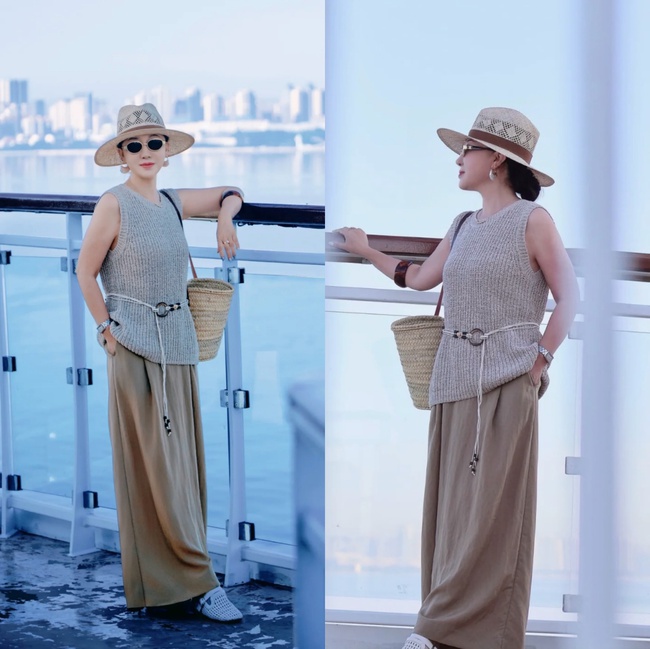 Blogger 54 tuổi “lên đồ” đỉnh cao: Trẻ ra cả 20 tuổi, khí chất thanh lịch khó ai bì kị - Ảnh 7.
