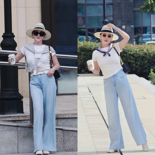 Blogger 54 tuổi “lên đồ” đỉnh cao: Trẻ ra cả 20 tuổi, khí chất thanh lịch khó ai bì kị - Ảnh 5.