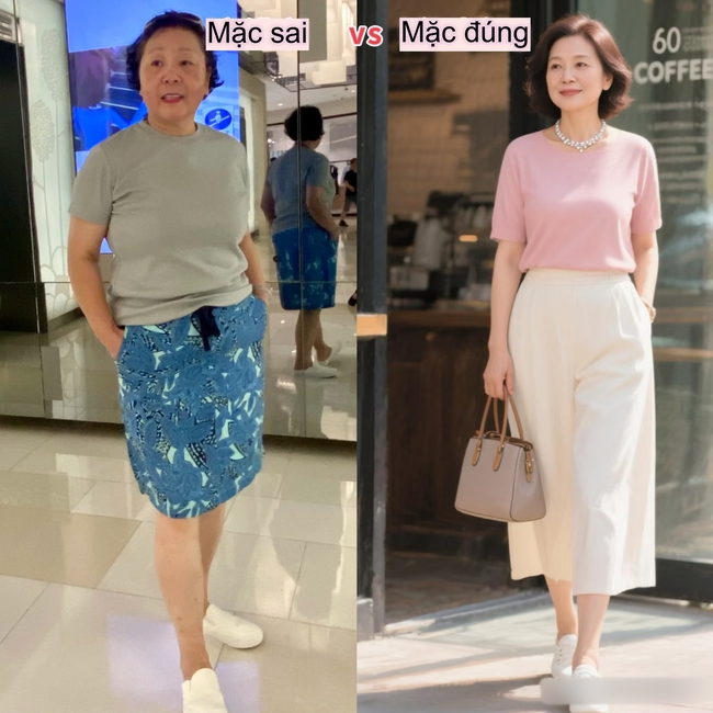 3 điều cấm kỵ trong cách ăn mặc của phụ nữ trung niên: Áo quá bó, váy quá ngắn, choàng khăn lụa tùy tiện - Ảnh 3.