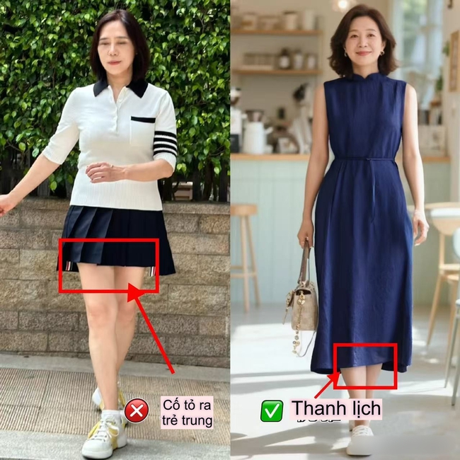 3 điều cấm kỵ trong cách ăn mặc của phụ nữ trung niên: Áo quá bó, váy quá ngắn, choàng khăn lụa tùy tiện - Ảnh 10.