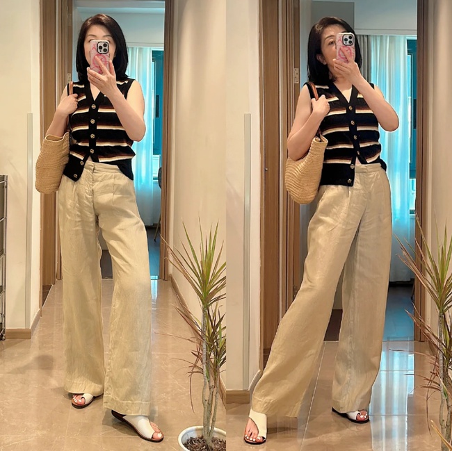 Cựu tiếp viên hàng không U50: Nghỉ hưu nhưng vẫn là ‘giáo trình sống’ của giới thời trang - Ảnh 5.