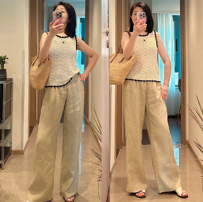 Cựu tiếp viên hàng không U50: Nghỉ hưu nhưng vẫn là ‘giáo trình sống’ của giới thời trang - Ảnh 3.