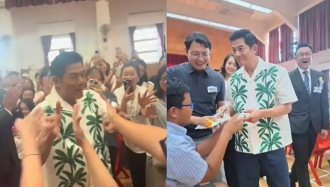 Buổi họp phụ huynh náo loạn vì sự xuất hiện của 1 người: Đã đẹp trai, thân thế còn khủng thế này! - Ảnh 1.