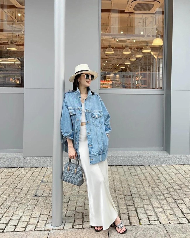 Diện oversized thế nào để không bị nuốt dáng? 4 tips mix đồ giúp nàng gầy đi vài cân trong mắt người đối diện - Ảnh 3.