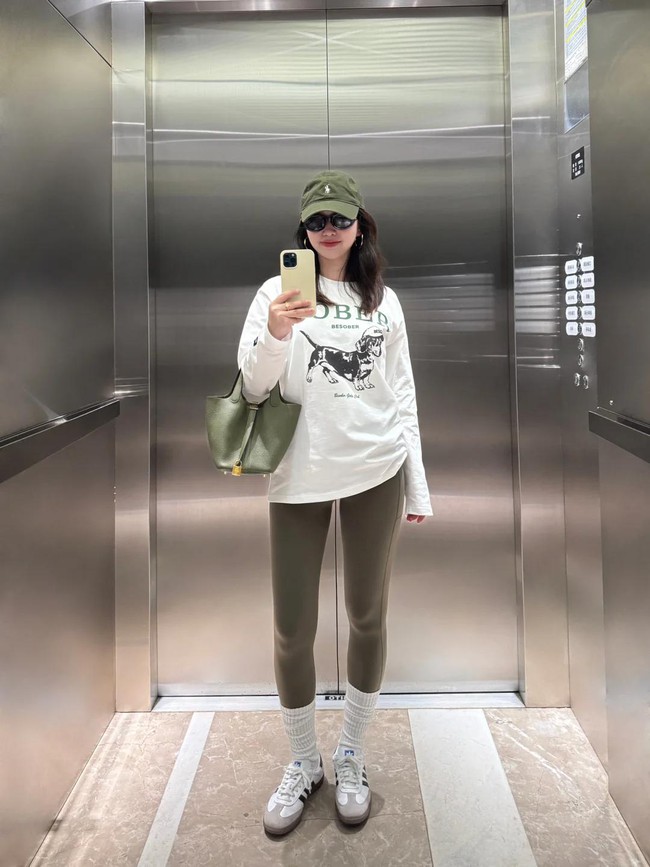 Quần legging mặc chuẩn là thế nào để tránh kệch cỡm, mà giữ trọn thần thái thời thượng - Ảnh 6.
