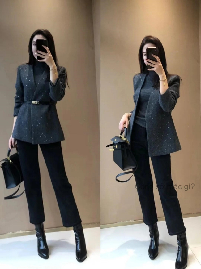 Mặc vest mùa thu không sợ già: Bí quyết khoe 1 điểm này trên cơ thể để set đồ thêm sang - Ảnh 6.