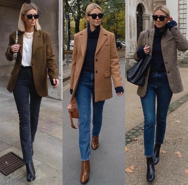 Mặc vest mùa thu không sợ già: Bí quyết khoe 1 điểm này trên cơ thể để set đồ thêm sang - Ảnh 4.