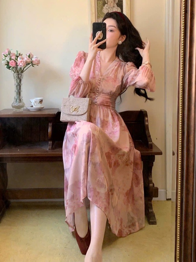 Váy liền mùa thu - Ảnh 5.