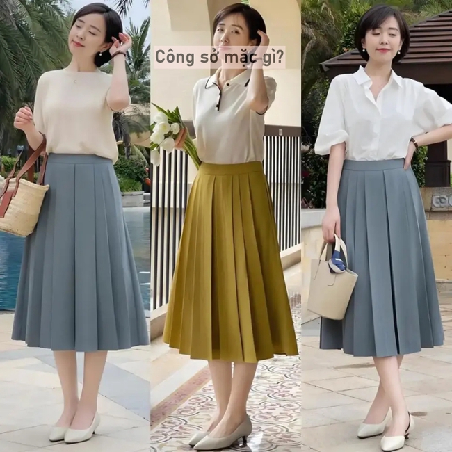 Qua tuổi 40, đừng mặc xuề xòa: chỉ cần mix váy với áo này là trẻ ra vài tuổi - Ảnh 12.