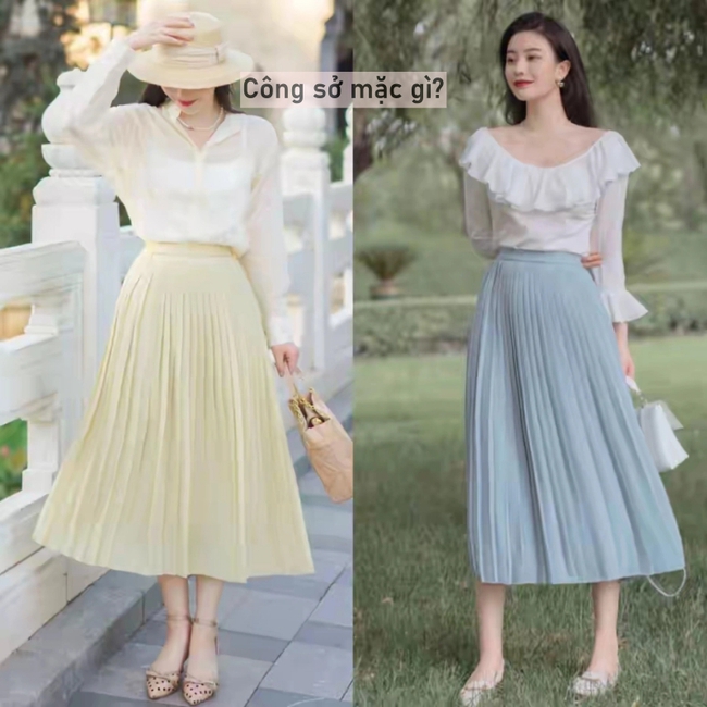 Qua tuổi 40, đừng mặc xuề xòa: chỉ cần mix váy với áo này là trẻ ra vài tuổi - Ảnh 5.