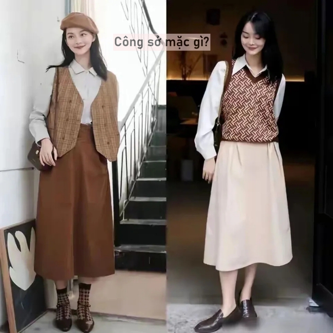 Thu này, chỉ cần sơ mi và chân váy là đủ để bạn nổi bật và duyên dáng - Ảnh 14.