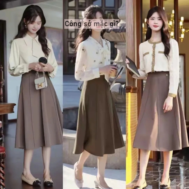 Thu này, chỉ cần sơ mi và chân váy là đủ để bạn nổi bật và duyên dáng - Ảnh 10.
