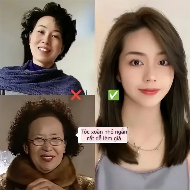 Sai lầm khiến phụ nữ trung niên “già đi 10 tuổi”: tóc xoăn li ti, váy áo hoa sến súa - Ảnh 5.