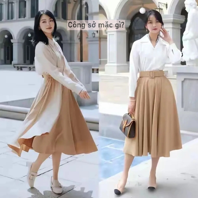 Thu này, chỉ cần sơ mi và chân váy là đủ để bạn nổi bật và duyên dáng - Ảnh 6.